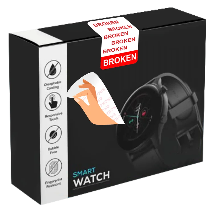 Anti-Counterfeit Label with QR Code