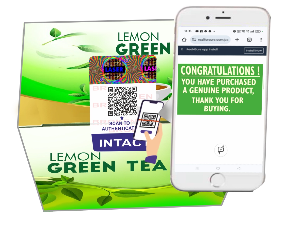 Anti-Counterfeit Label