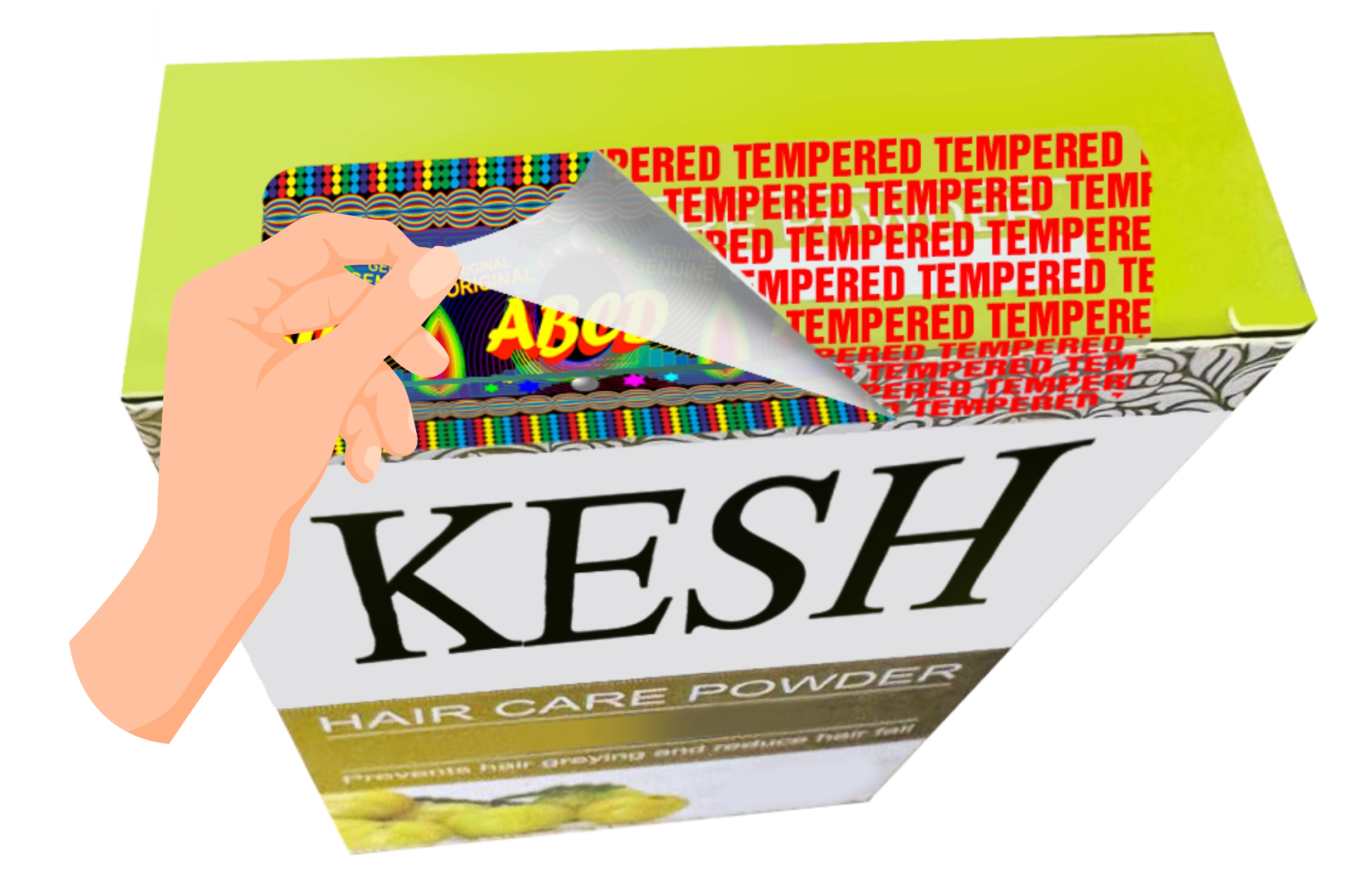 Anti-Counterfeit Label with QR Code